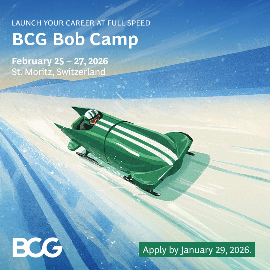 BCG Bob Camp 2026
