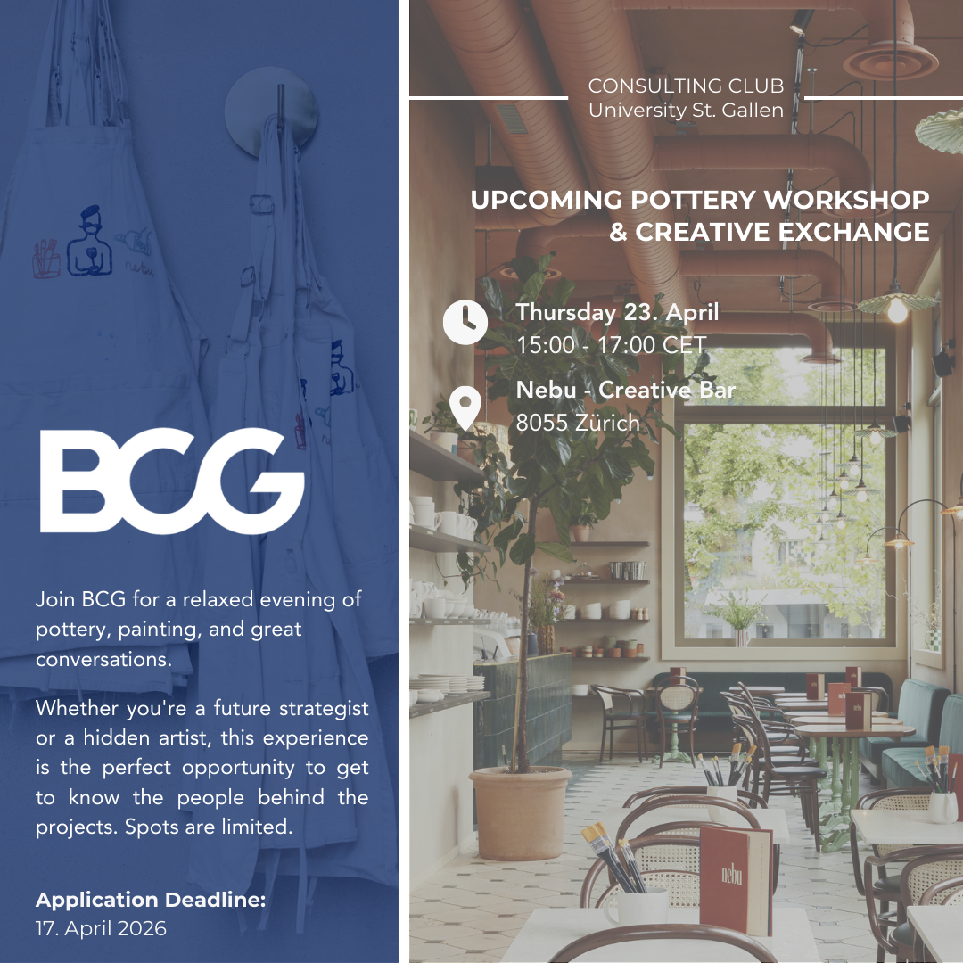 BCG’s Pottery Workshop & Creative Exchange